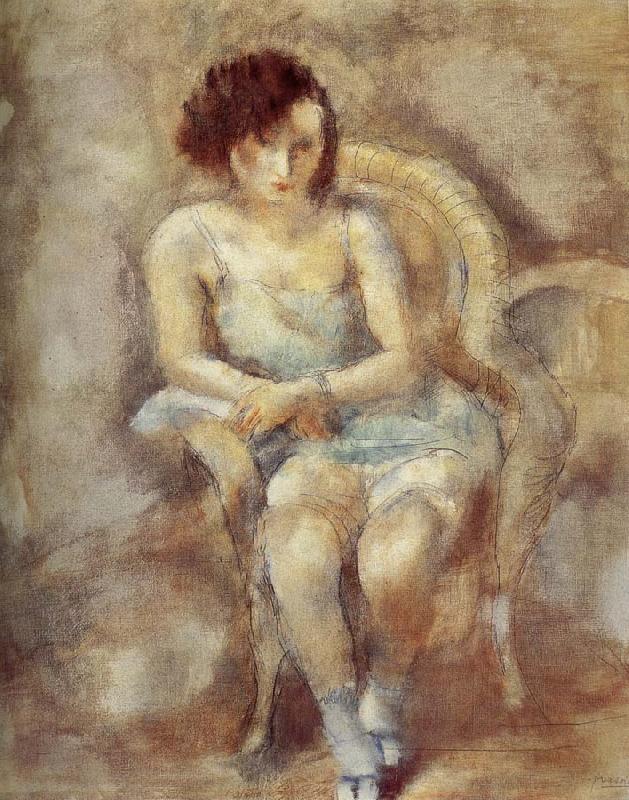 Jules Pascin Younger Gril France oil painting art